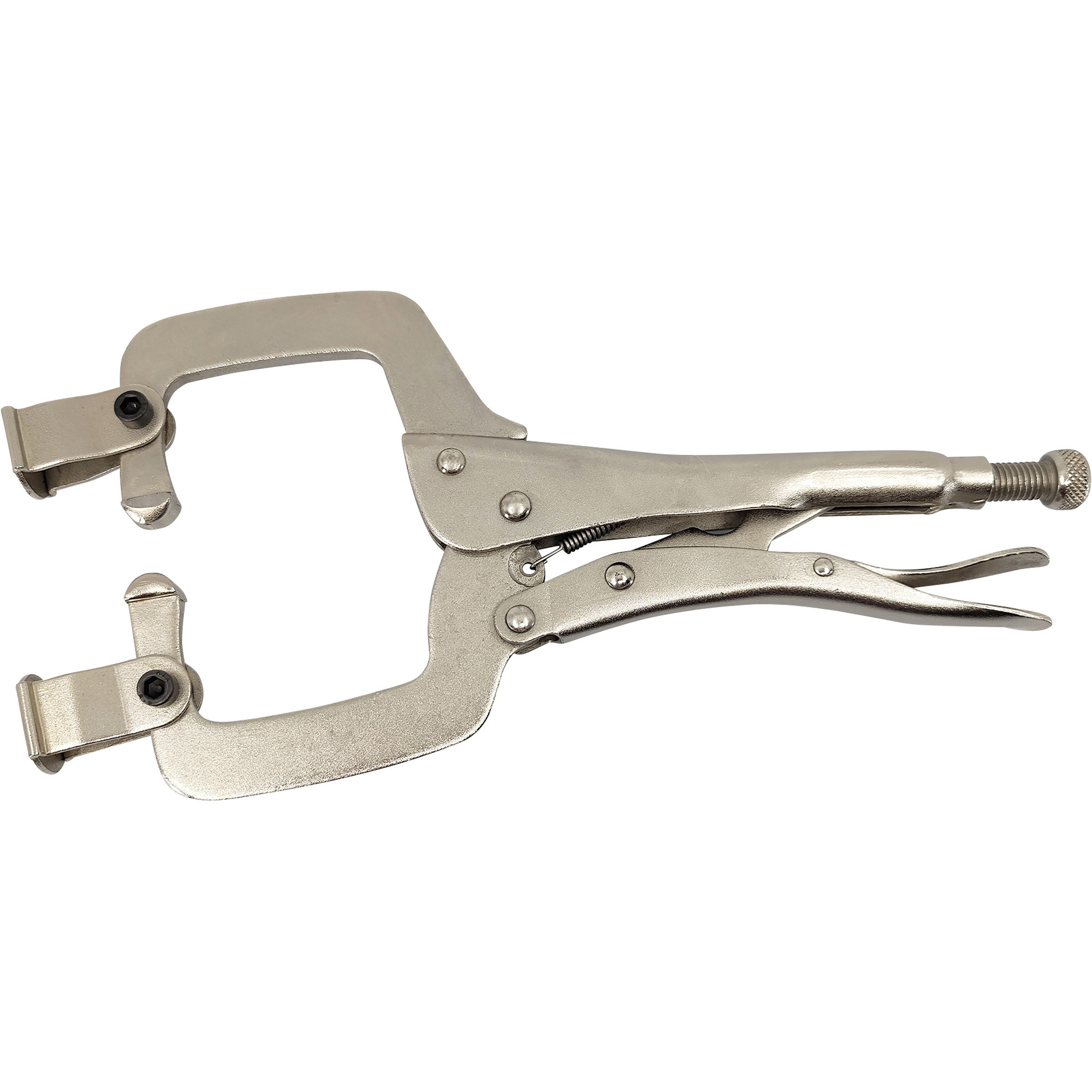 Klutch 2-in-1 Welding Table Clamp, 11in.L
